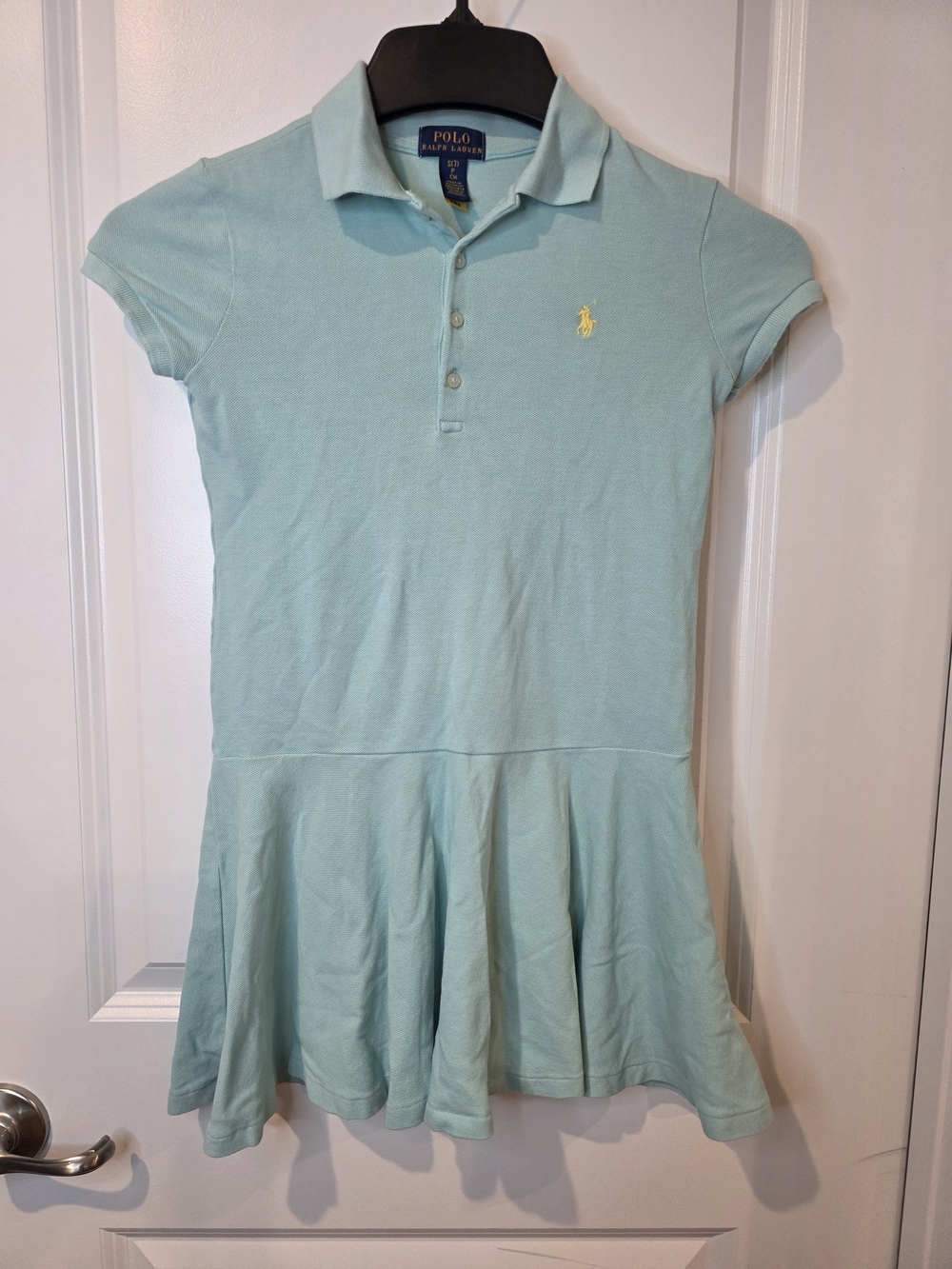 Ralph Lauren Stretch Mesh Polo Dress